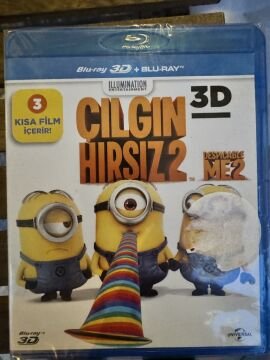 BLU RAY - DESPICABLE ME 2 - ÇILGIN HIRSIZ 2 - 3D