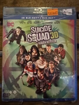 BLU RAY - SUICIDE SQUAD 3D - GERÇEK KÖTÜLER 3D