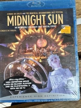 BLU RAY - CIRQUE DU SOLEIL - MIDNIGHT SUN