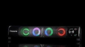 X3 Black Sound Bar Rgb Hoparlör