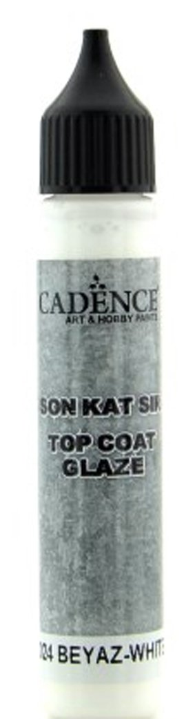 Topcoat Glaze (Son Kat Sır)Beyaz CT024