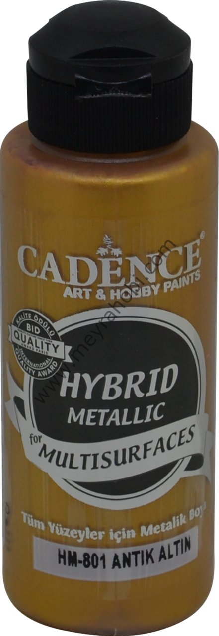 HM-801 Antik Altın Hybrid Metalik Multisurface 120 ml