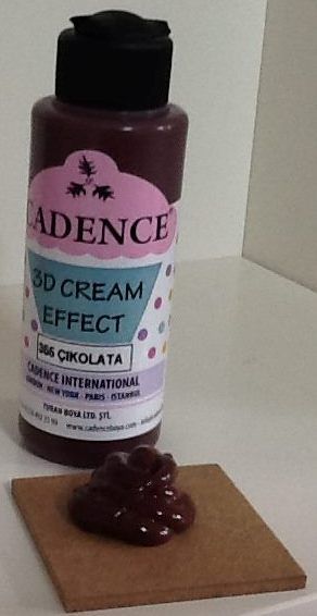 3D Cream Effect Çikolata 120 ml