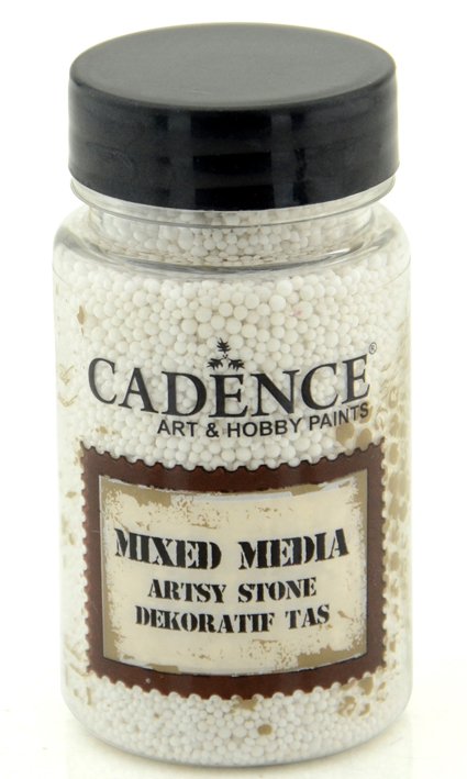 Mixed Media Artsy Stone -Dekoratif Taş Küçük