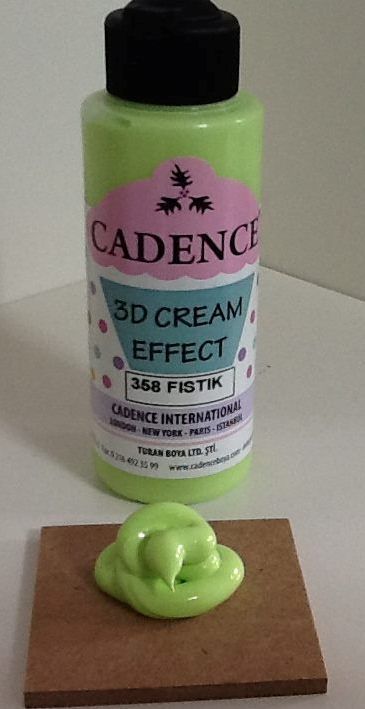 3D Cream Effect Fıstık 120 ml