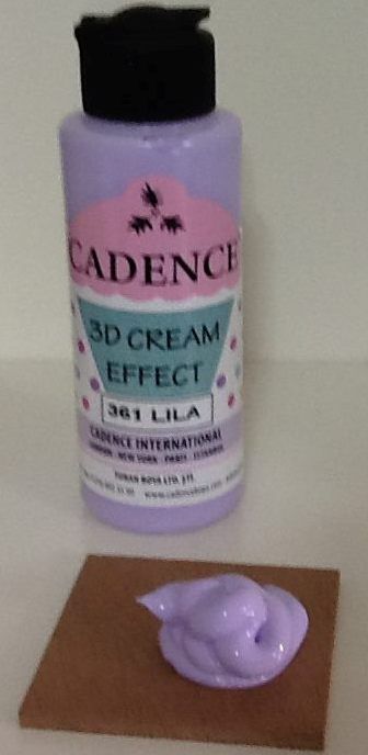 3D Cream Effect Lila 120 ml