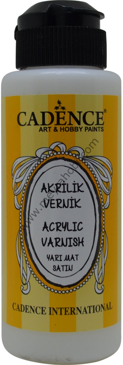 Su Bazlı Vernik Satin 120 ml (yarımat)