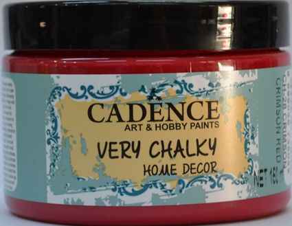 CH28 Crimson Kırmızı Very Chalky Home Decor 150 ml  