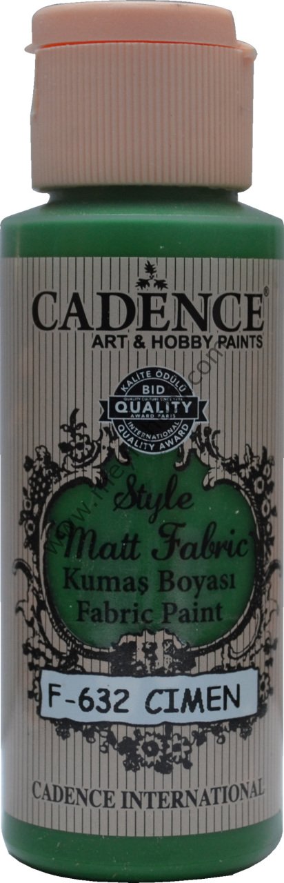 F632 Çimen Style Matt Fabric Kumaş Boyası 59 ml