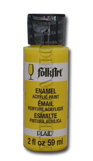 4118 Yellow Liğht Enamels Cam Boyası 59 ml