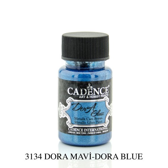 Mavi 3134 Dora Metalik Cam Boyası 