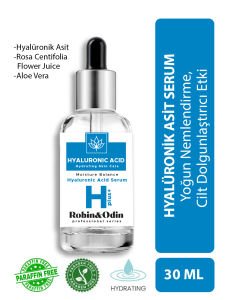 Robin&Odin Hyaluronic Acid Plus Serum 30ml Moisture Balance – Yoğun Nemlendirme ve Cilt Dolgunlaştırıcı Etki
