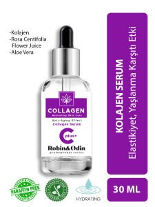Robin&Odin Collagen Plus Serum 30ml Anti - Aging Effect / Yaşlanma Karşıtı Etki