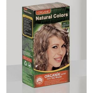 Natural Colors 10C Açık Küllü Sarı Organik Saç Boyası