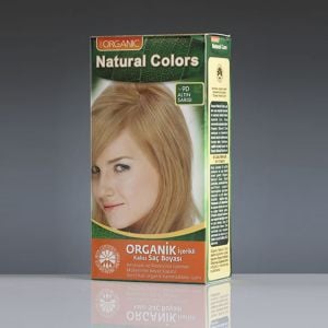 Natural Colors 9D Altın Sarısı Organik Saç Boyası