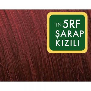 Natural Colors 5RF Şarap Kızılı Organik Saç Boyası
