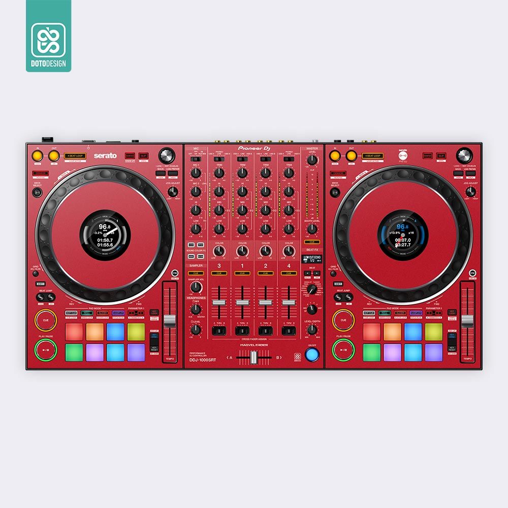 Skin DDJ-1000 SRT | FULL COLORS