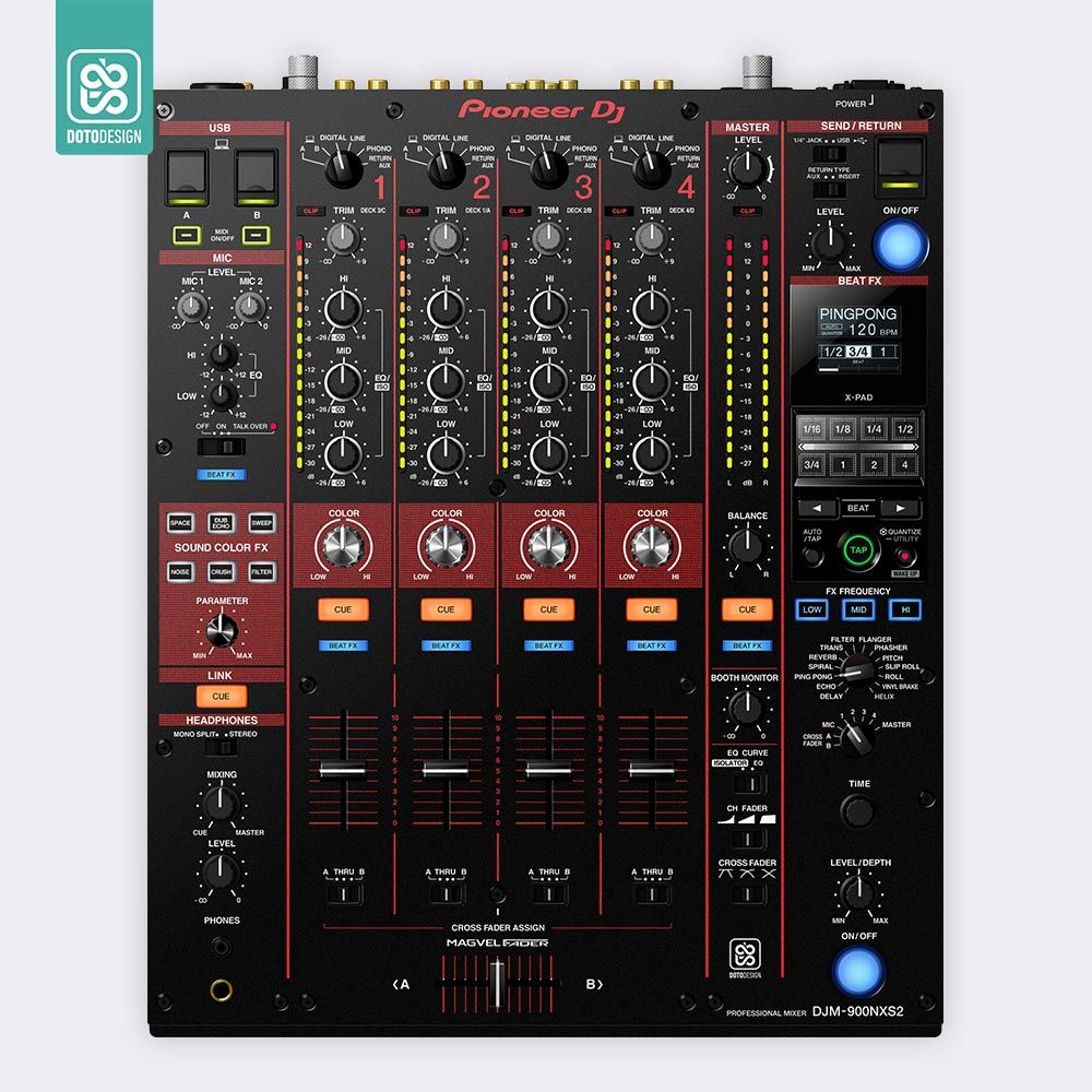 Skin DJM-900 NXS2 | COLORS DVS
