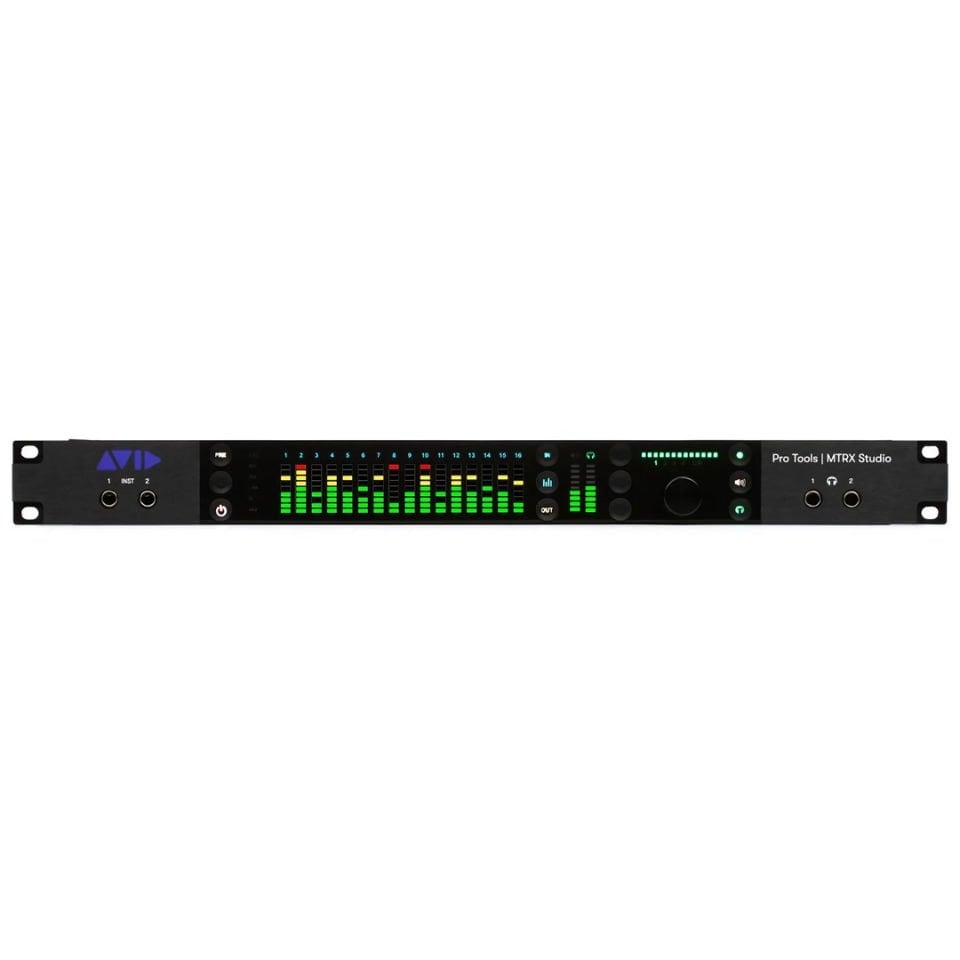 Pro Tools HDX Thunderbolt 3 MTRX Studio Rackmount System