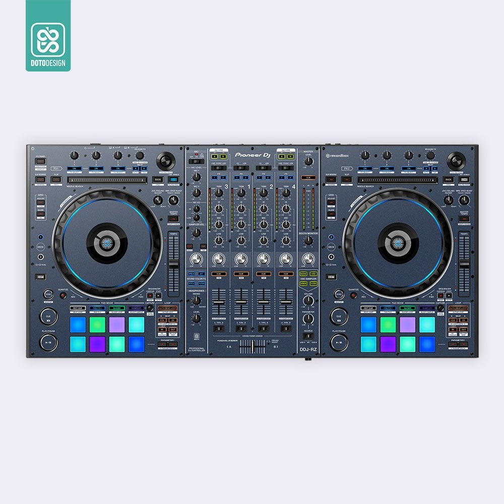 Skin DDJ-RZ | FULL COLORS Midnight Blue