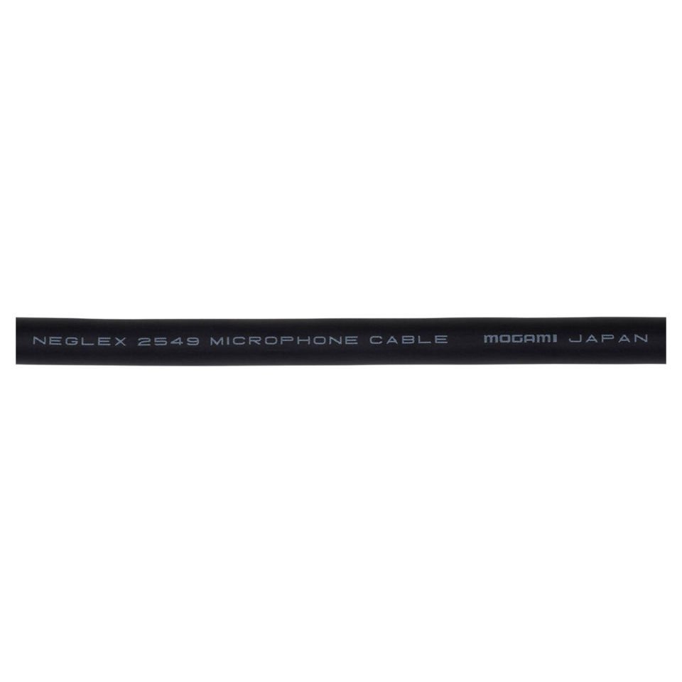 2549-00 Microphone Cable, Neglex | Black 1mt