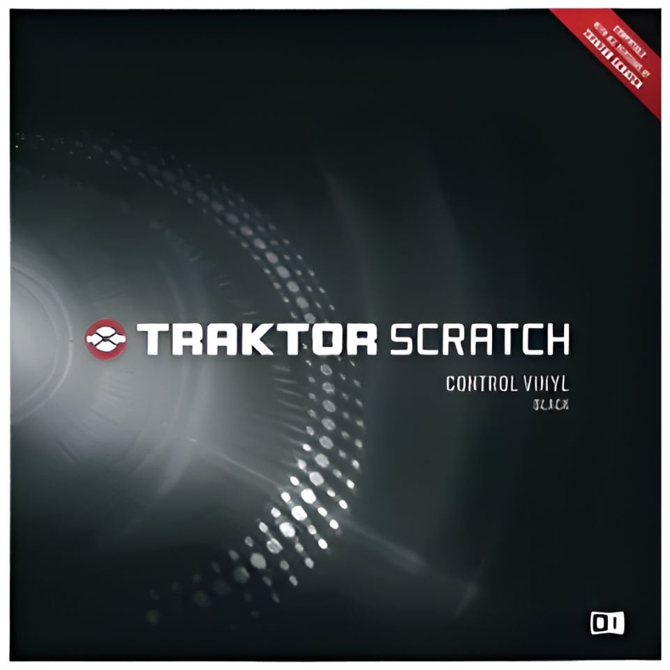Scratch Control Vinyl | Black