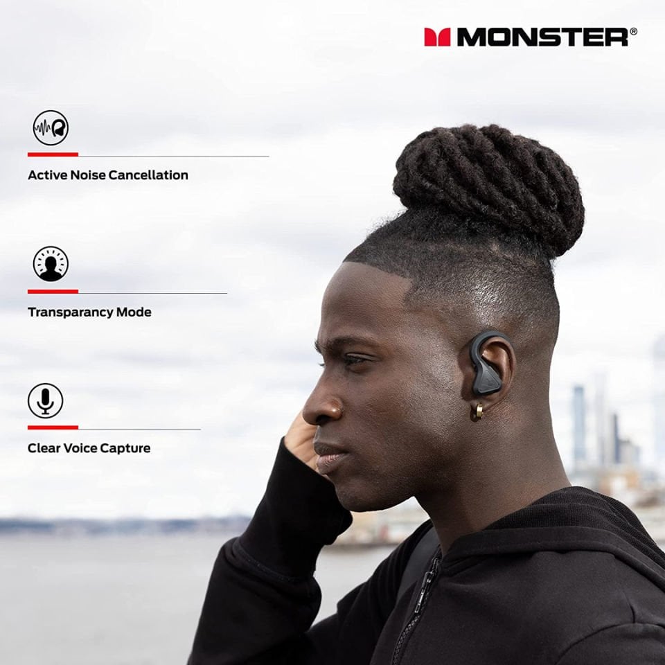 DNA Fit Black Red | ANC Noise Cancelling