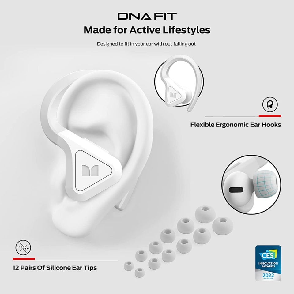 DNA Fit Black White | ANC Noise Cancelling