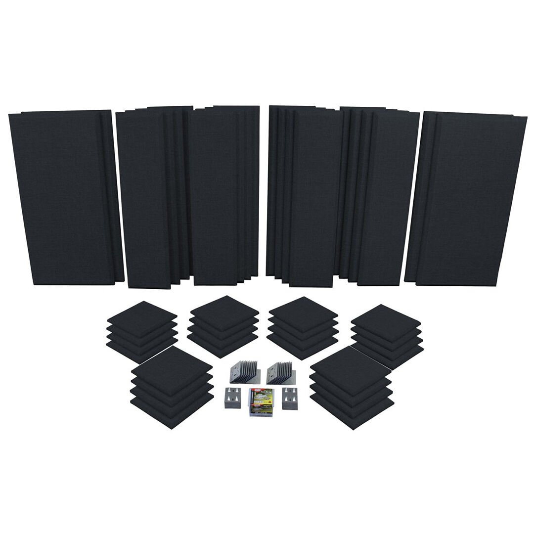 London 16 Akustik Panel Paketi - Siyah