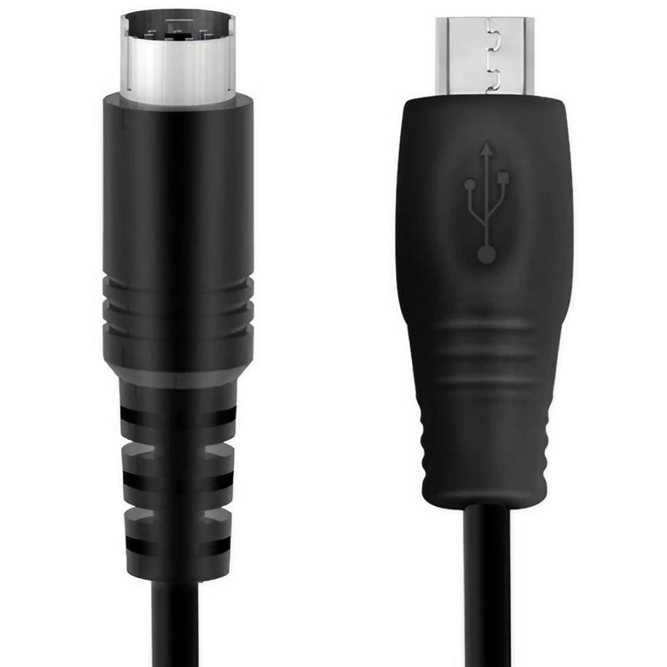 Micro-USB-OTG to Mini-DIN Cable