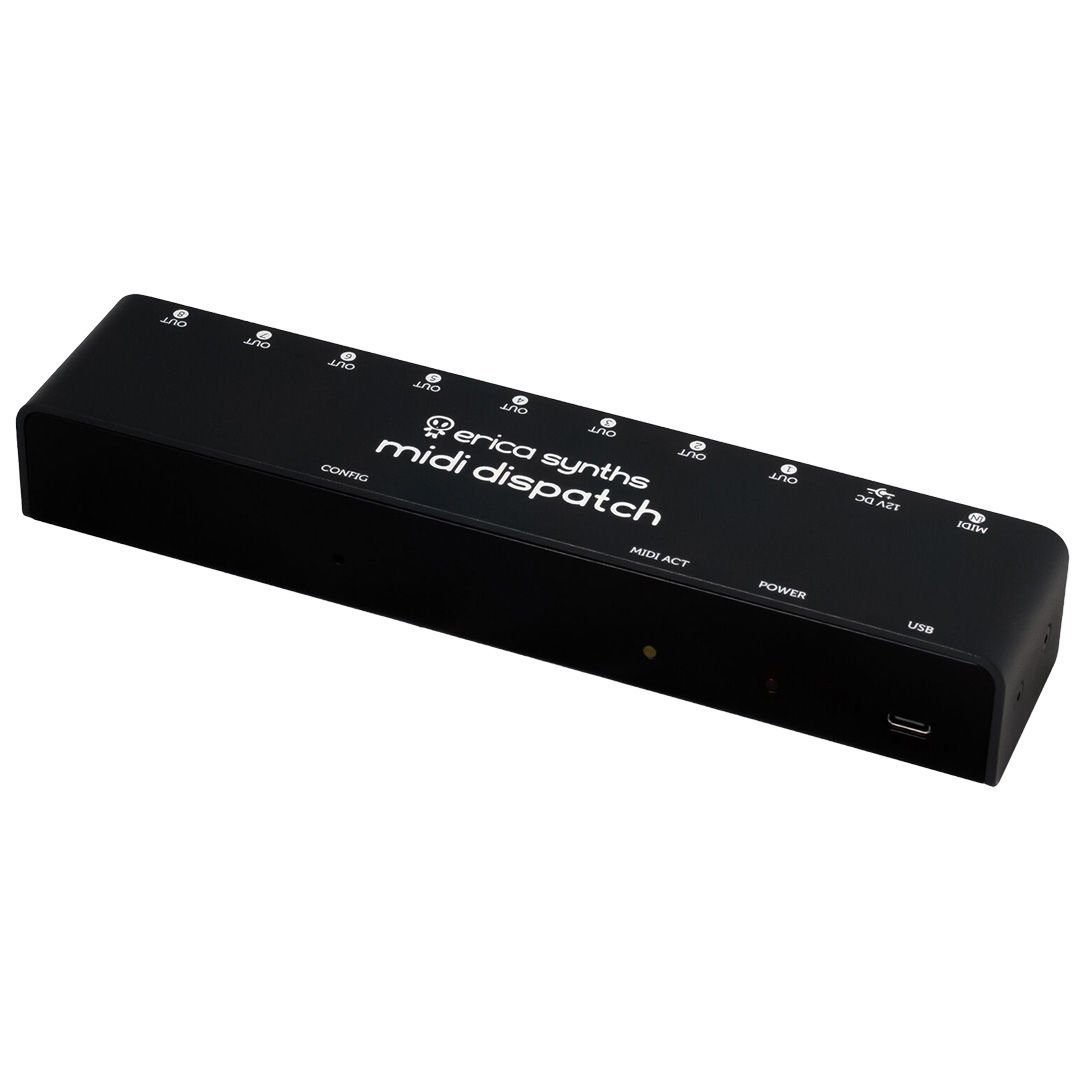 MIDI Dispatch (Thru Box II) 1x8 MIDI Splitter and Interface