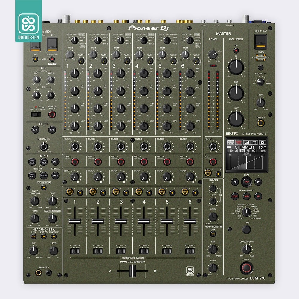 Skin DJM-V10 | FULL COLORS
