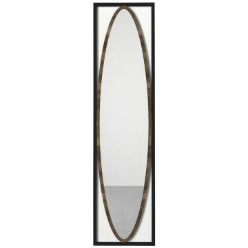 Dekorister Exclusive Luppi Dekoratif Metal Çerçeve Boy Aynası