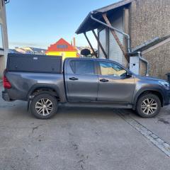 Alu-Cab Kanopi Explorer Toyota Hilux Siyah / Çeta AC-C-D-TH16-E-BT