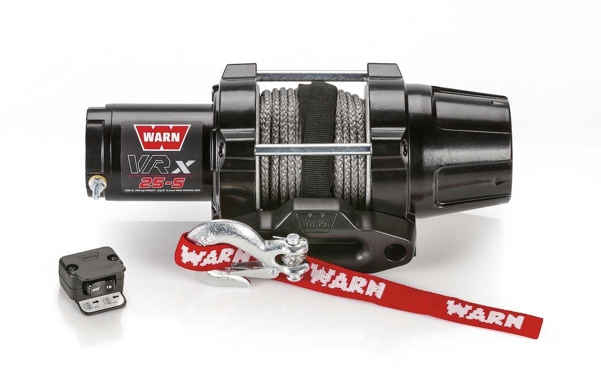 Warn VRX 25-S 2500 LB Sentetik Halatlı ATV UTV Vinci 101020