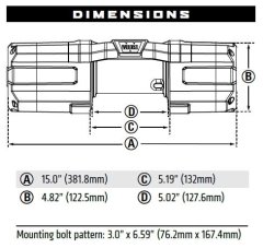 Warn AXON 45 4500 LB ATV UTV Vinci 101145