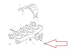 ERR6768 Turbo Manifold Ara Conta Td5 Discovery 2 Defender