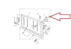 LR016431 MUC8746 Bagaj Kapak Kilit Karşılığı Defender Series