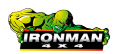 Ironman 4x4 Sticker
