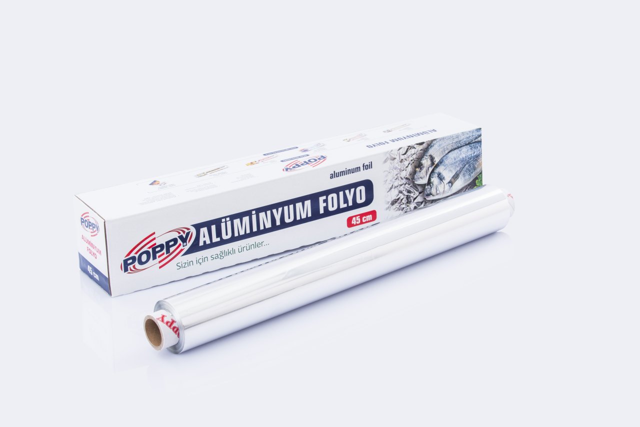 Alüminyum Folyo 45 Cm x 50 Mt ( 12 Adet )