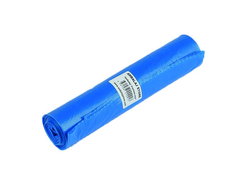 Endüstriyel Çöp Poşeti Jumbo Boy Mavi 350G 10 Adet