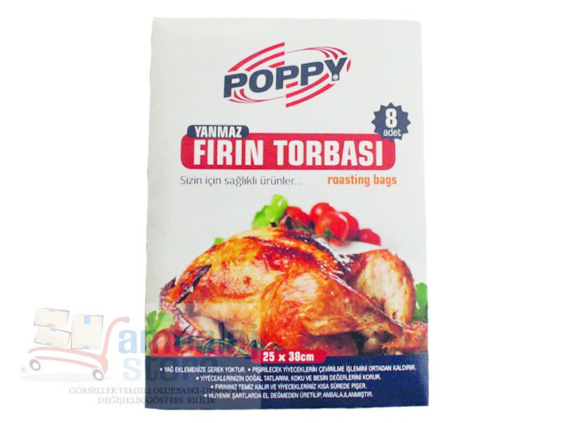 Yanmaz Fırın Torbası 8'li ( 1 Paket )