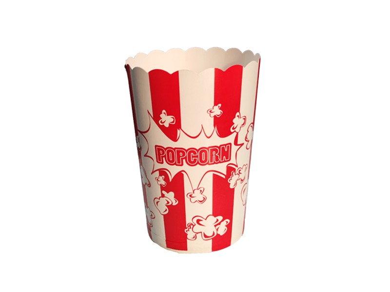 Karton Popcorn Kutusu 16 oz (50'li)