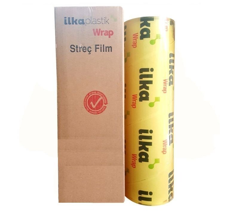 İlka Wrap Streç Film 40 x 1000 Mt 14 Mic