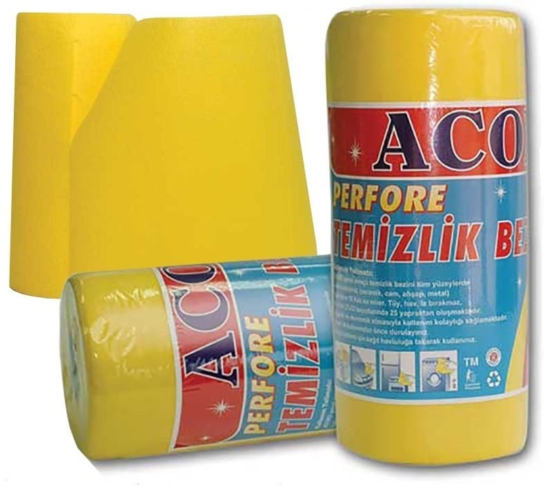 Acord Temizlik Bezi Perforeli 33x27 cm ( 20 Yapraklı - 1 Rulo )