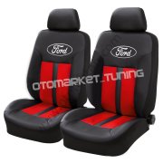 Ford Koltuk Kılıfı Seti Kırmızı-Siyah