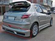 Peugeot 206 Arka Tampon Eki Model 2