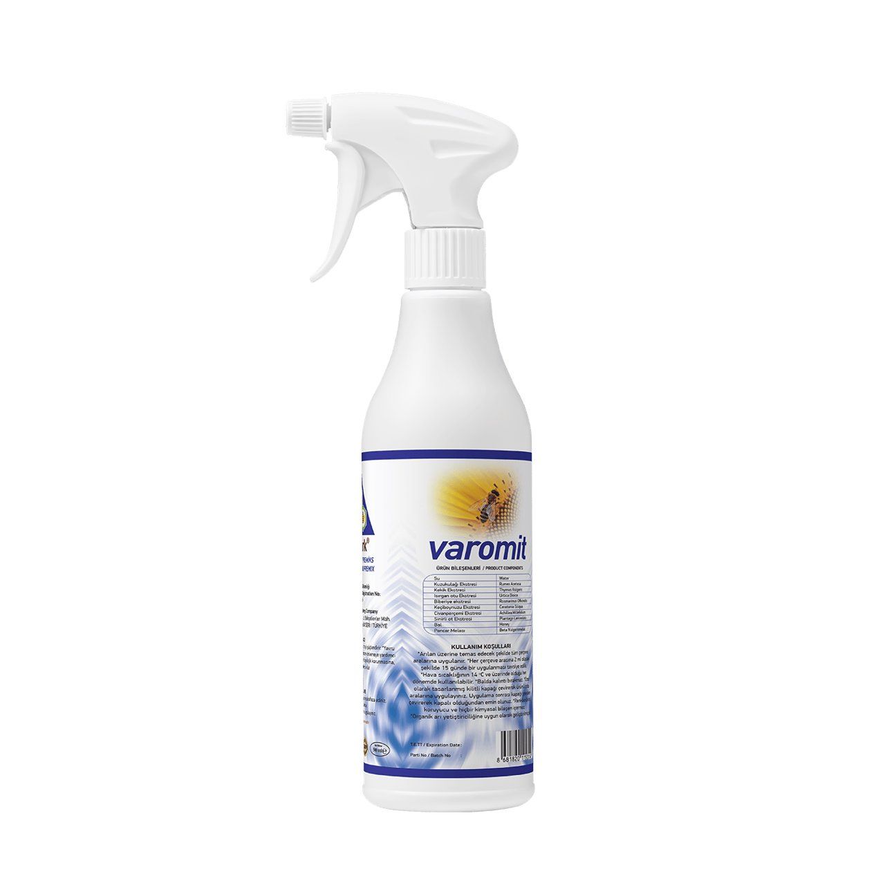 Varomit 500 ml Püskürtme Tetikli