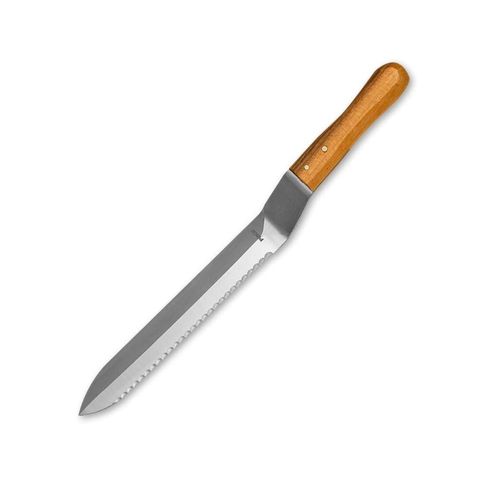 Pirge Paslanmaz Sır Alma Bıçağı - Bir Yanı Düz Diğer Yanı Tırtıklı