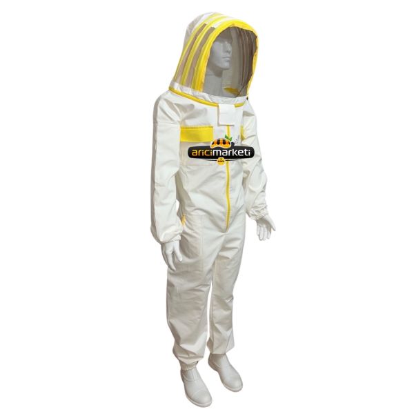 Astronot Tipi 4 Cepli Arıcı Tulum Maske